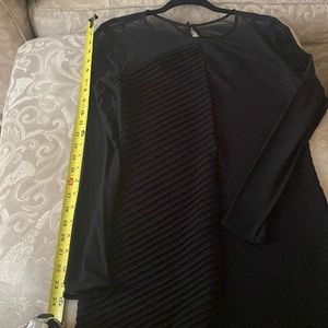 LBD long sleeve mesh stretch material great party dress for a night out